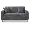 Grey Premium Turkish Bubble Stretch Sofa Cover