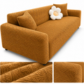 Mustard | Flower Palchi Style Sofa Cover