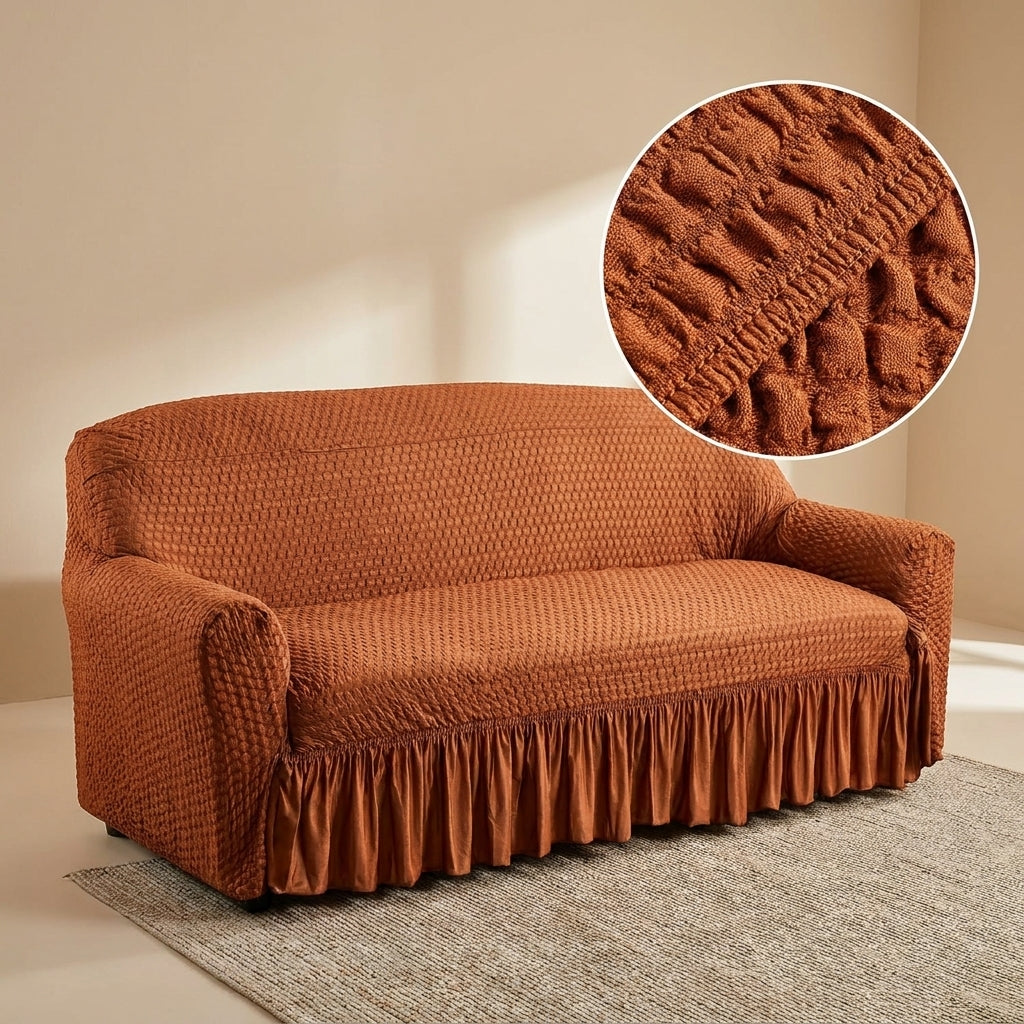 Camel Skin Premium Butterfly Fabric Stretch Sofa Cover