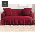 Mehroon Premium Turkish Bubble Stretch Sofa Cover