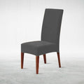 Gray Premium Macro Mash Stretch Chair Cover